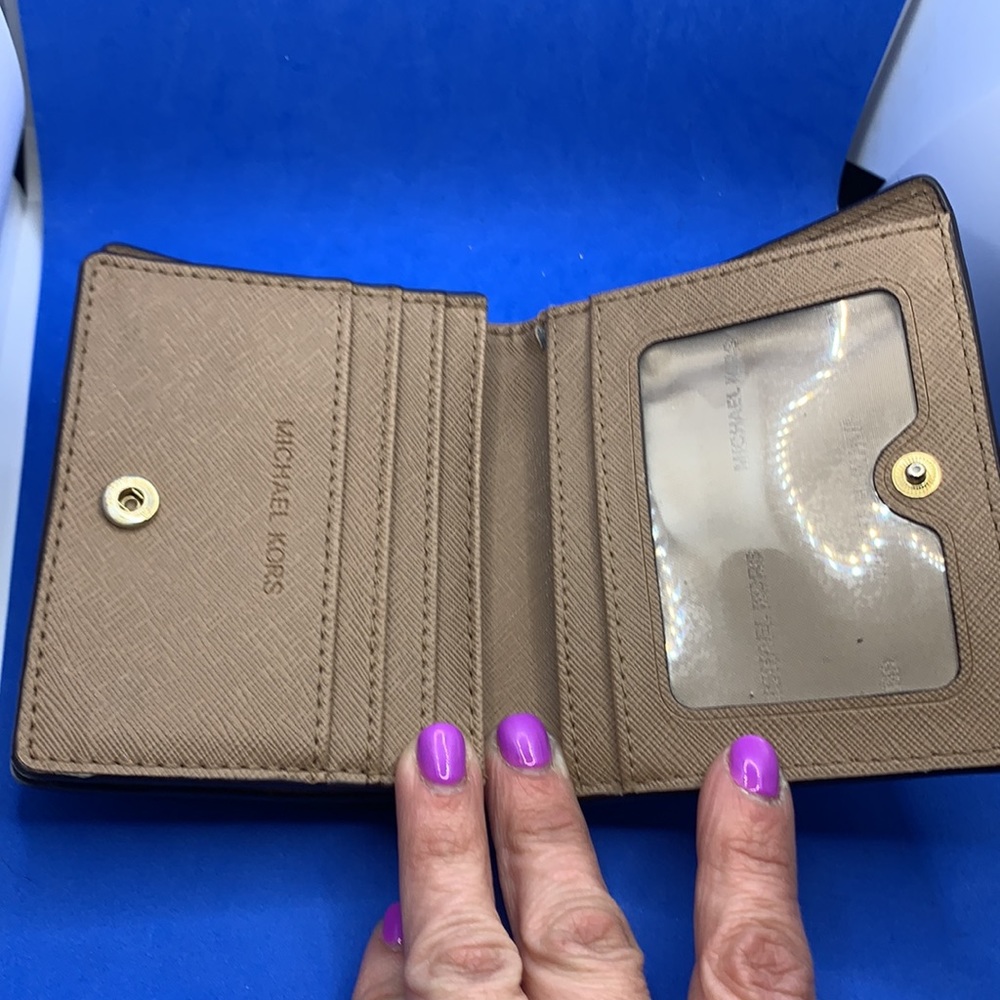 Michael Kors Flap Wallet Mercer Pebbled (Damson) 32T7GM9D1L-599 4in1‎ Carryall - Picture 5 of 10